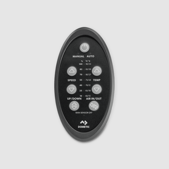 control remoto extractor dometic cabin tiny house