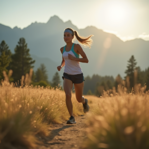 Mujer haciendo deporte